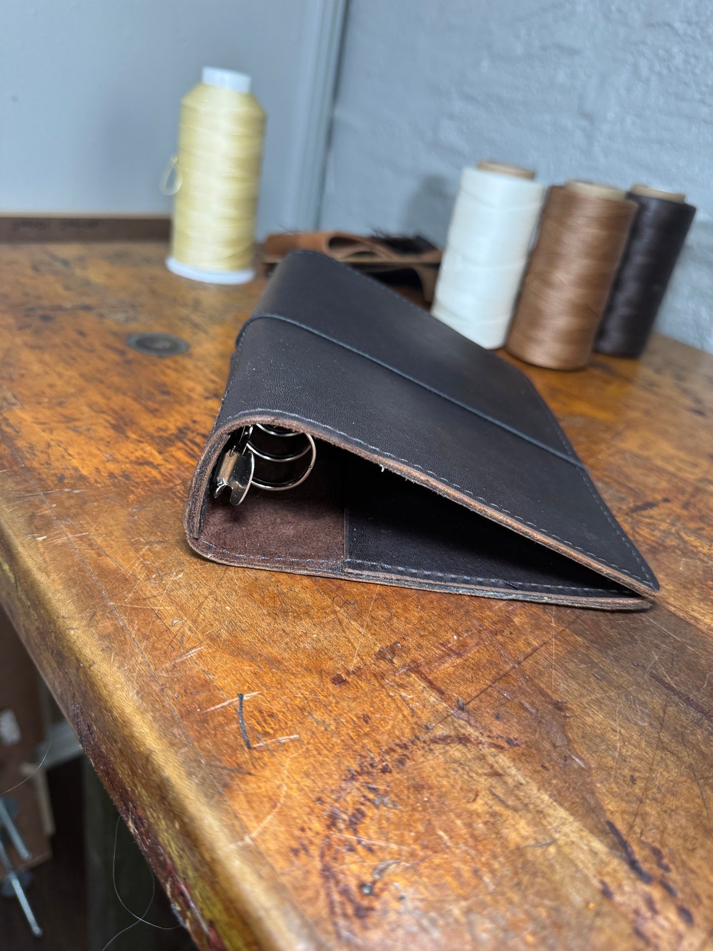 Custom Leather Binder