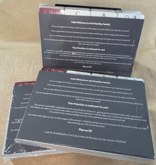 Petal Box Starter Card Set (No Box)
