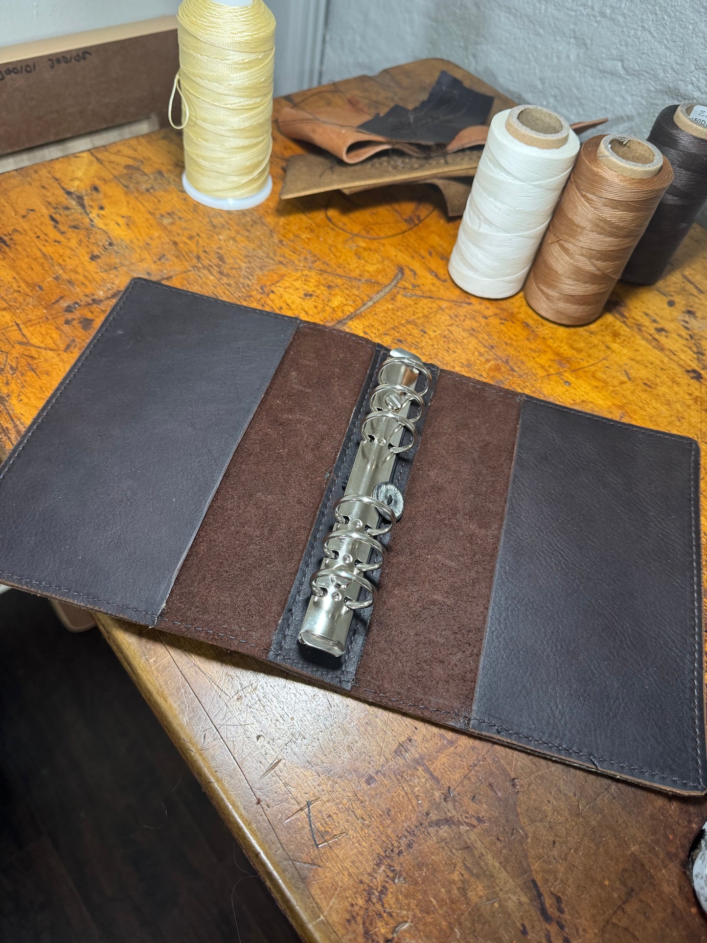 Custom Leather Binder